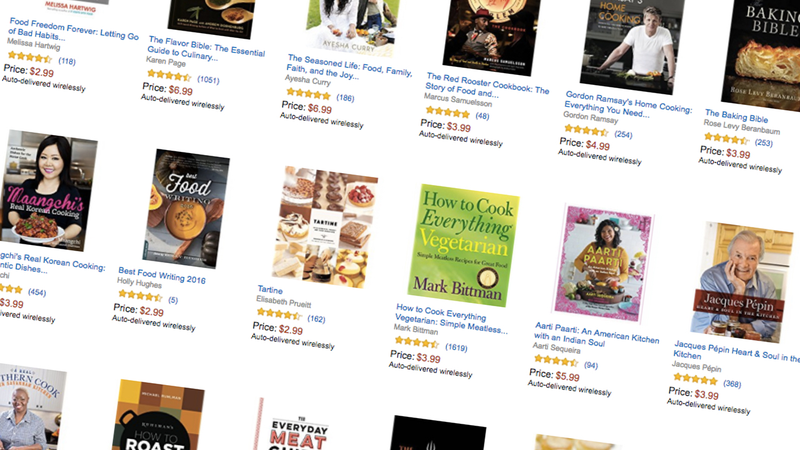 Top-rated Kindle cookbooks, $2-$7